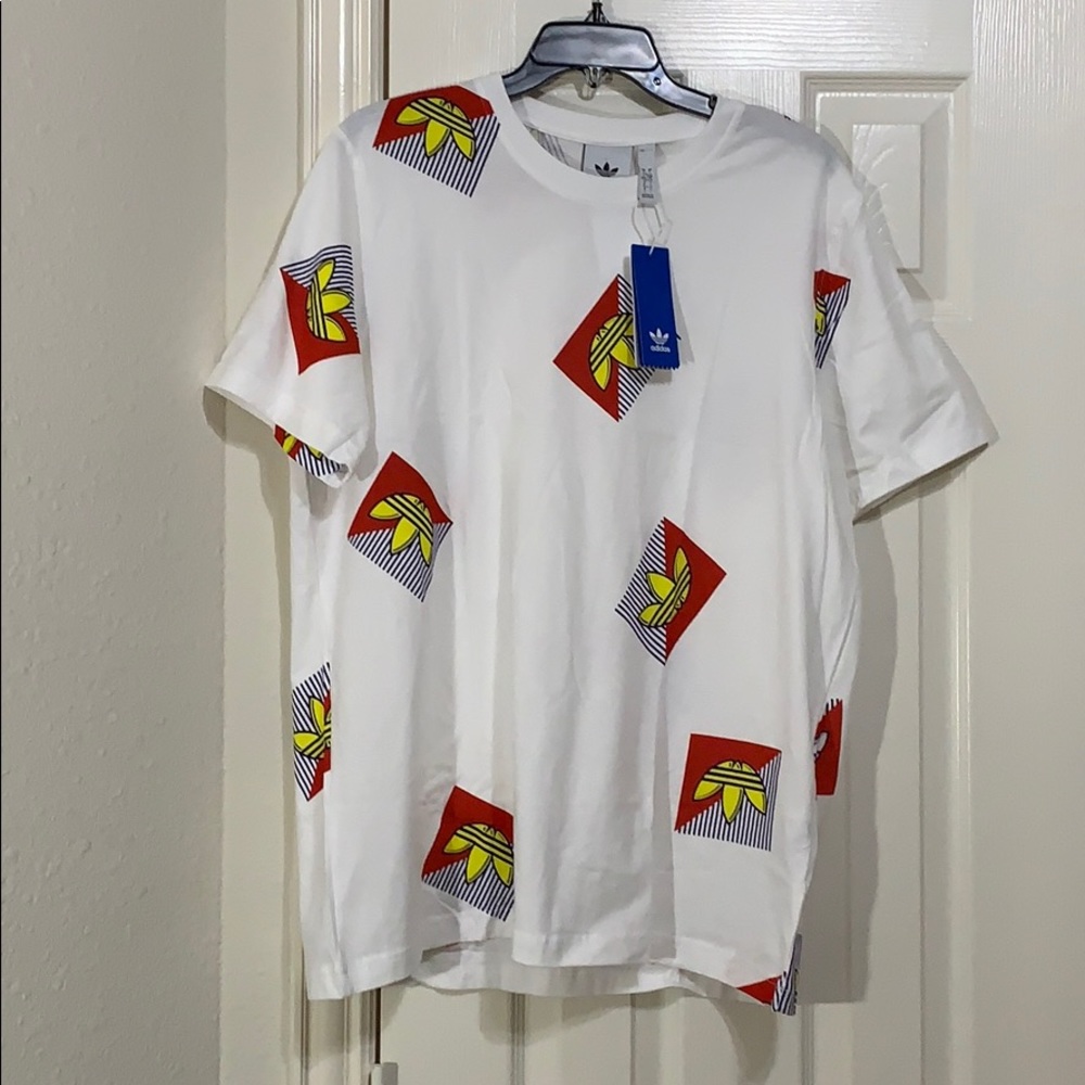 Adidas AOP DIAG Men’s Tee Shirt - Size L